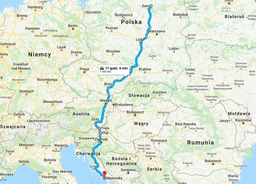 Zdjęcie Najlepsza trasa do Splitu: uniknij kork&oacute;w i oszczędź na kosztach