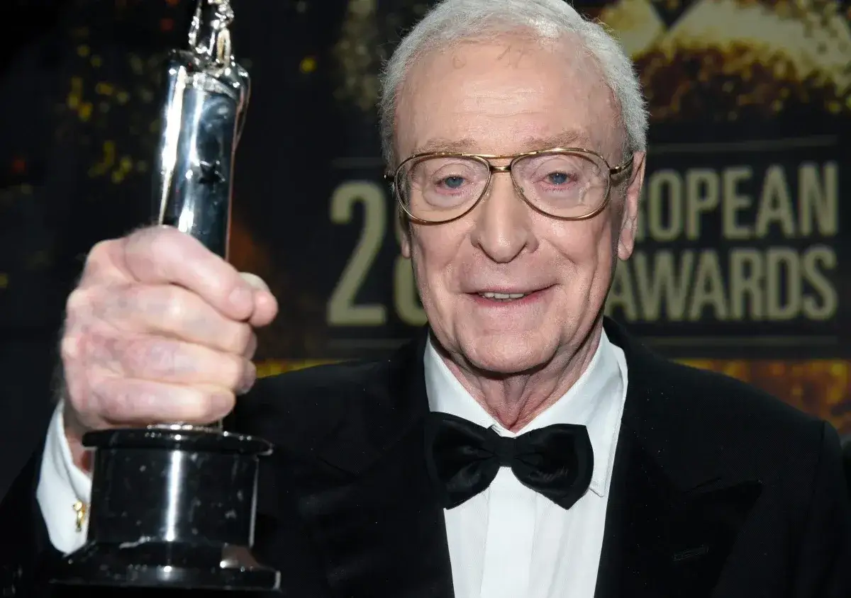 Michael Caine z Oscarem