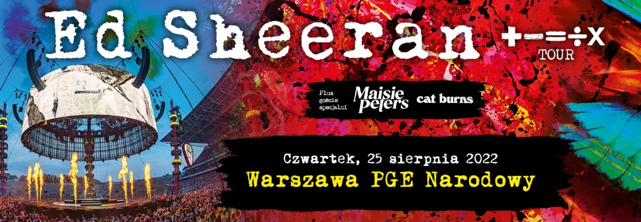 Zdjęcie Ile ludzi przyszło na koncerty Ed Sheerana w Warszawie? Zaskakujące liczby!