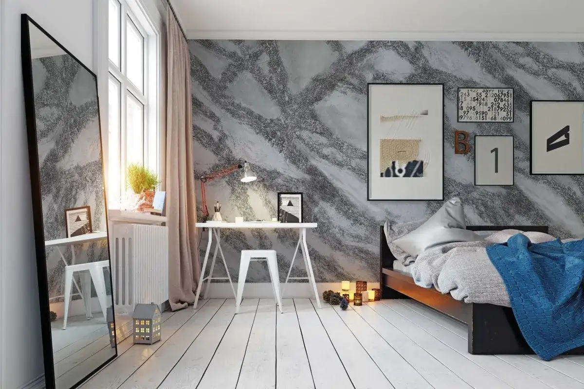Tynk dekoracyjny beton trawertyn mikrocement