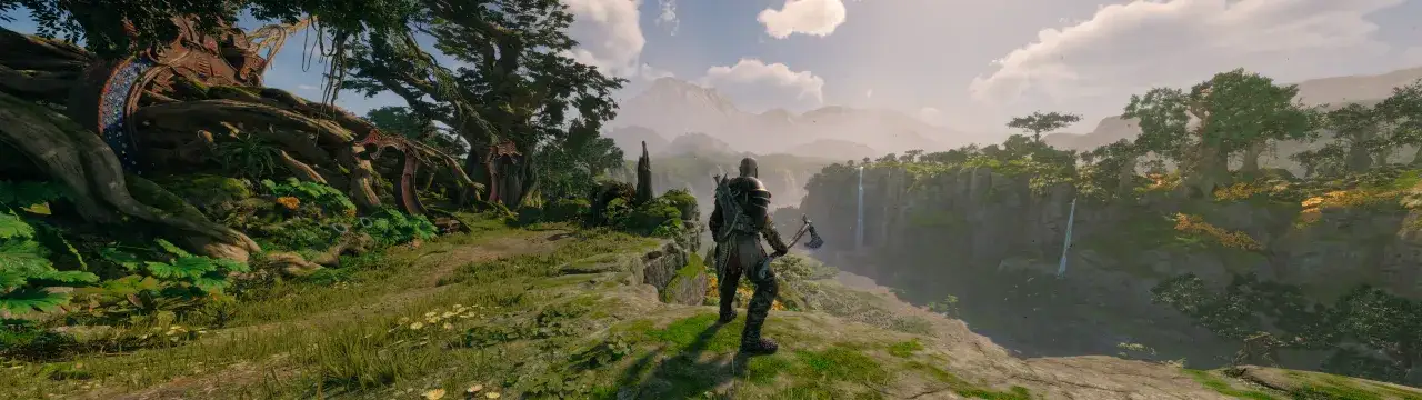 God of War Ragnarök PC ultra-wide 4K screenshot