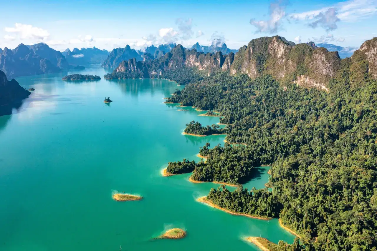 Park Narodowy Khao Sok jezioro Cheow Lan