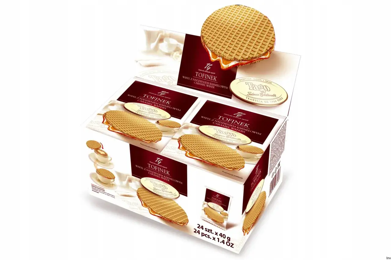 r&oacute;żne rodzaje ciasteczek z toffifee