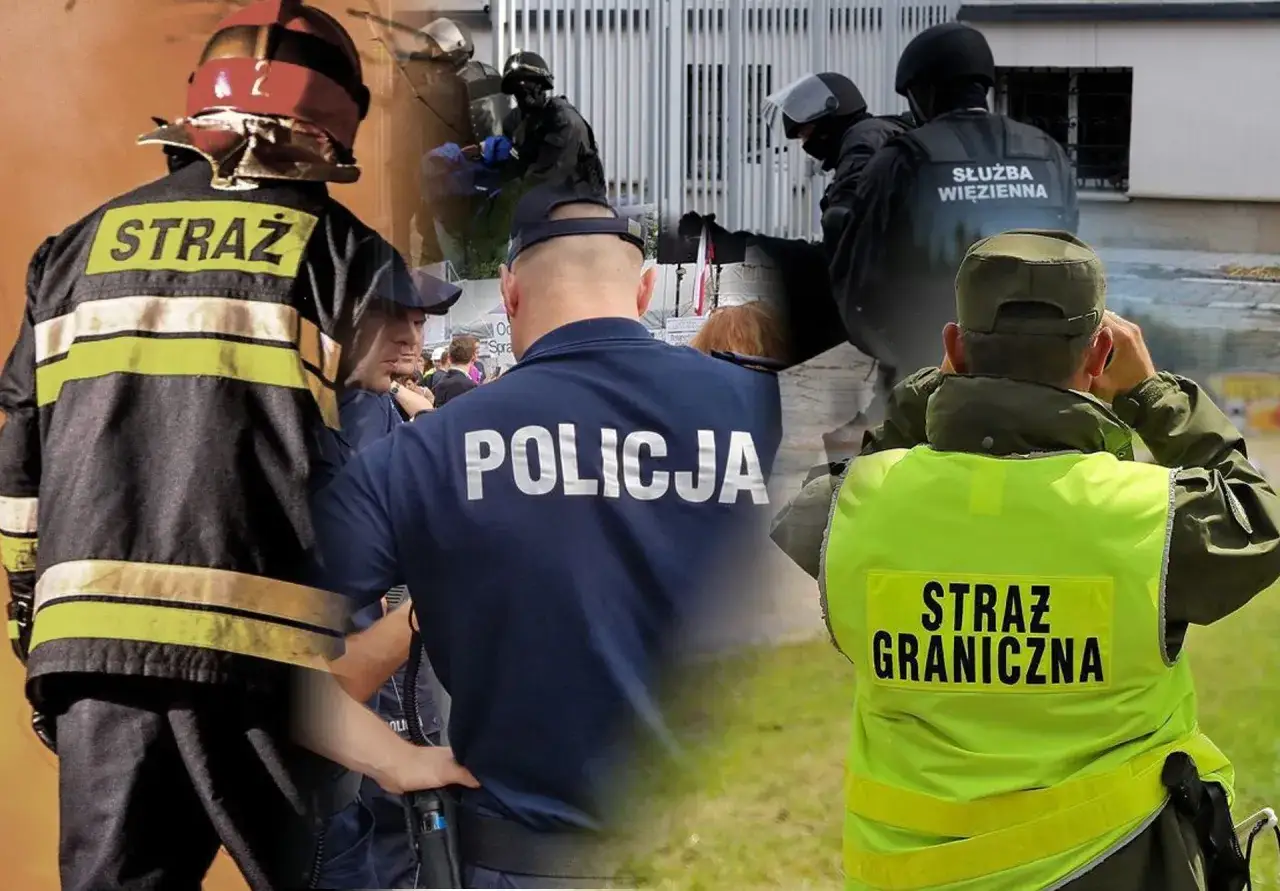 Straż pożarna, policja, służba więzienna i straż graniczna – różne służby mundurowe czuwają nad bezpieczeństwem.