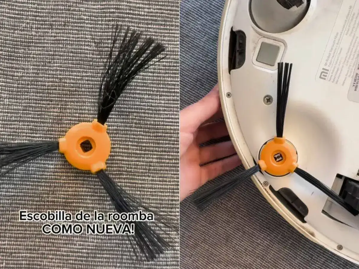 Cepillo lateral de Roomba, &iexcl;como nuevo! Solucionando el error 2 de la Roomba con esta pieza impecable.