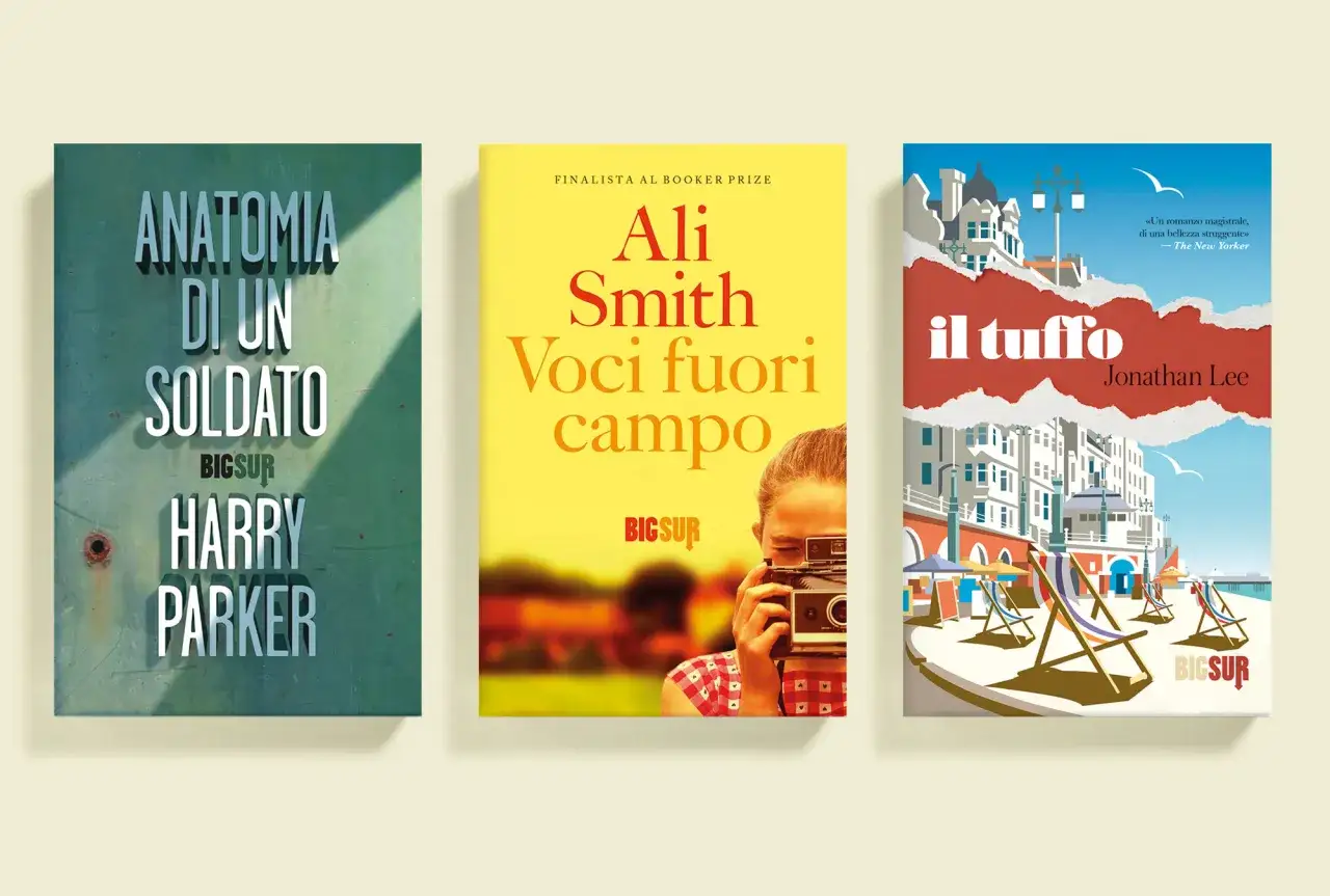 Tre copertine di libri: 
