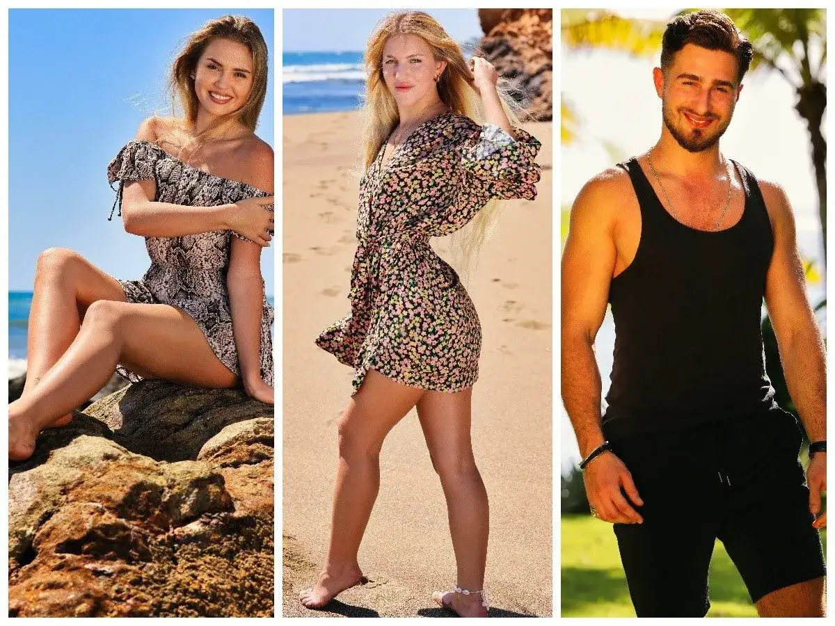 Hotel Paradise, 5 edycja: uśmiechnięci uczestnicy na plaży i w słońcu.