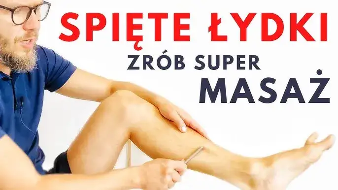 domowe sposoby na ból łydek rozciąganie masaż