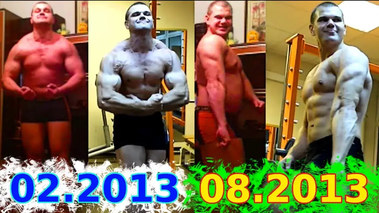 CrossFit transformacja 6 miesięcy przed i po
