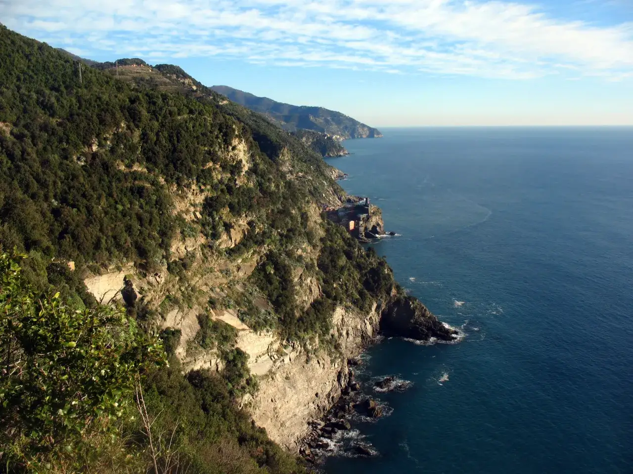 Riviera di Levante K&uuml;ste Gesamtansicht