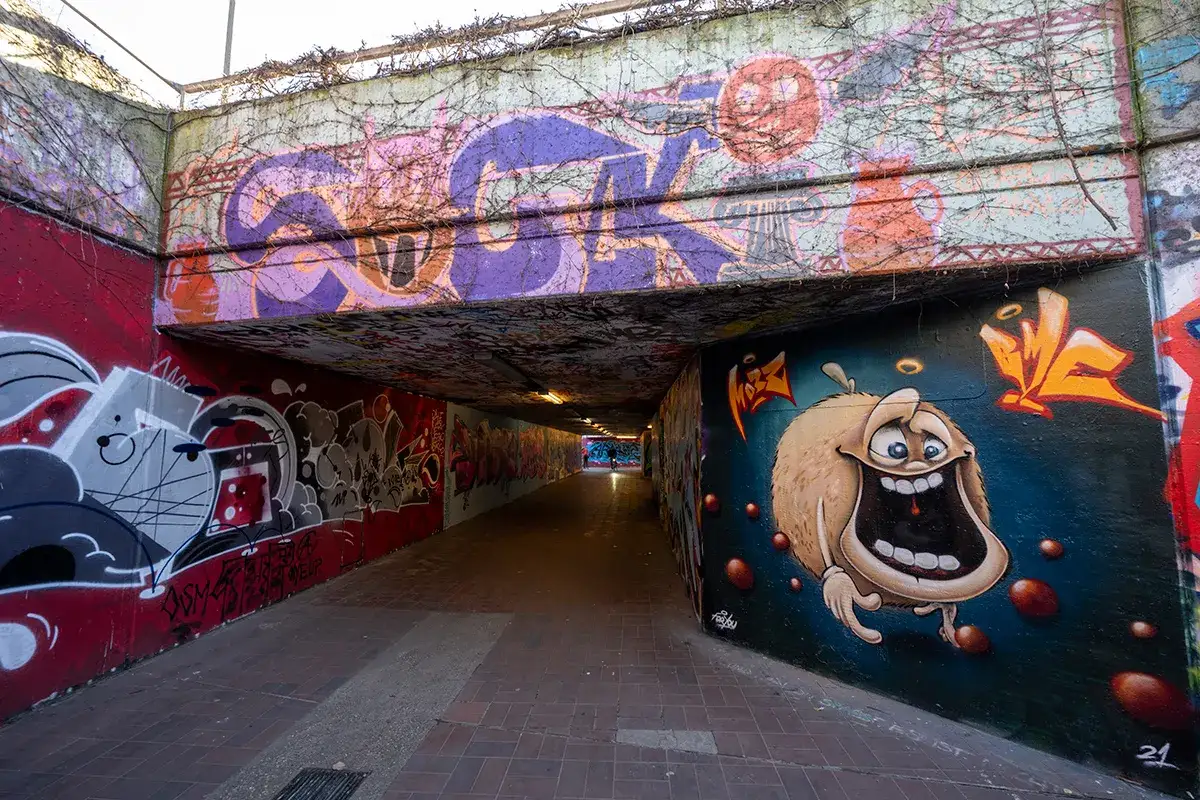Legale Graffiti Wände Deutschland