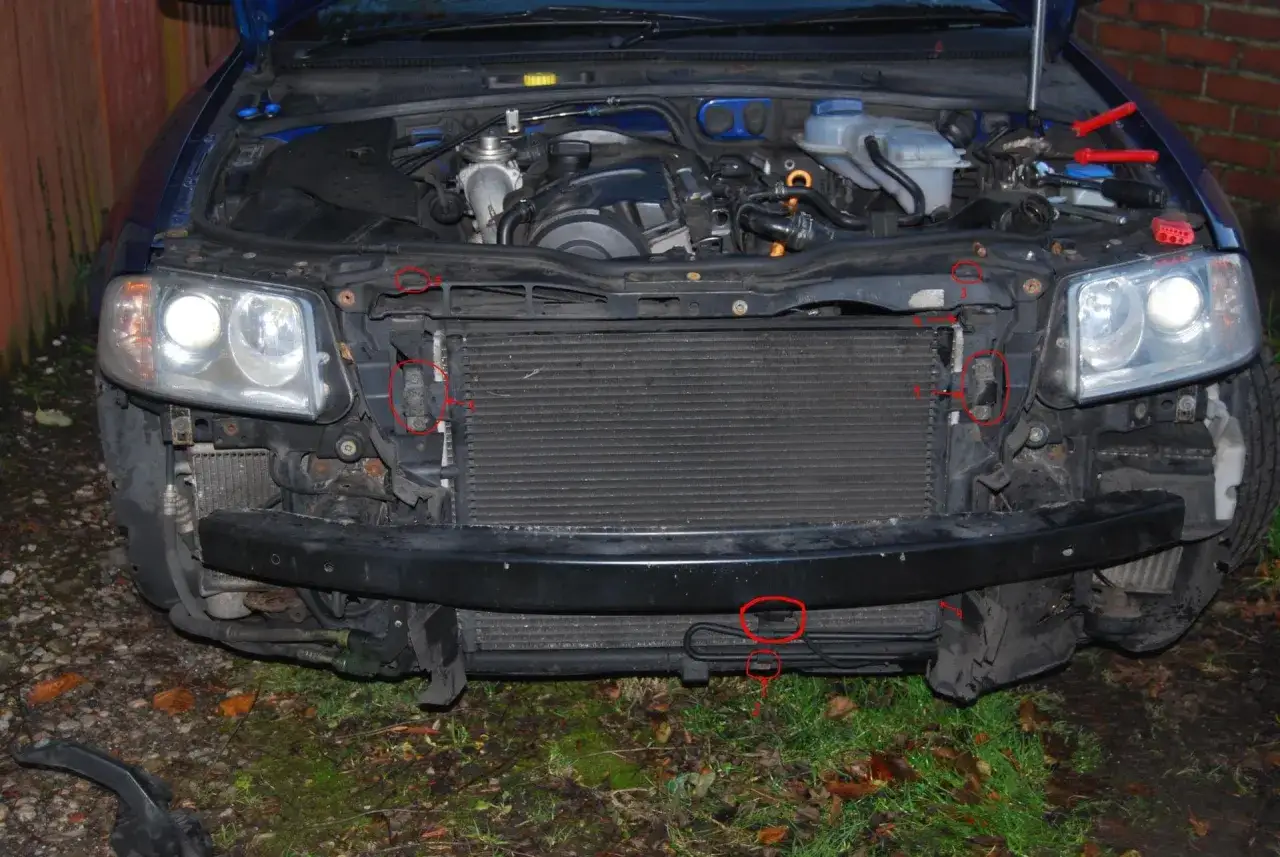 Passat B5 wymiana chłodnicy koszt