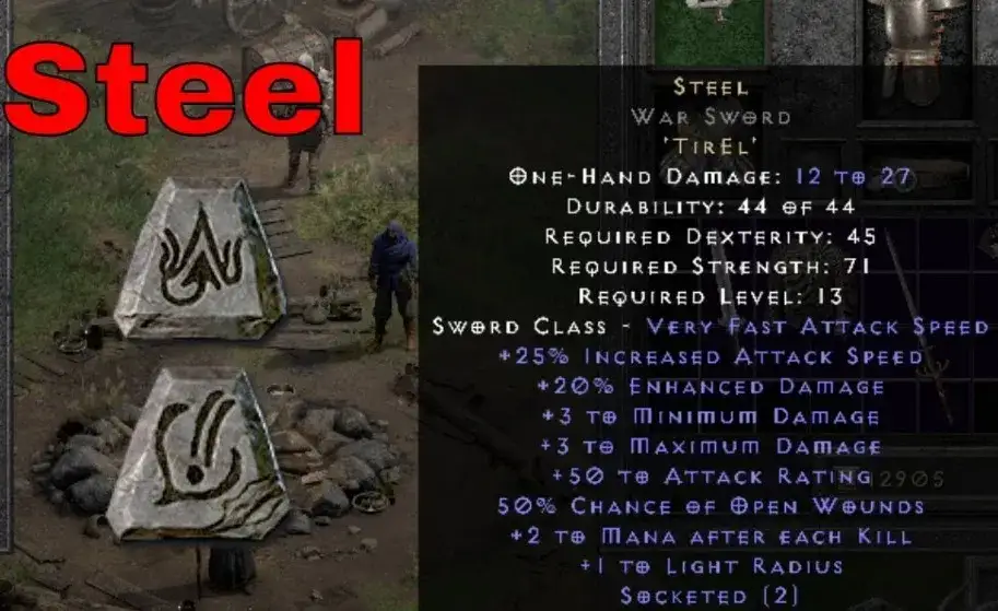 Diablo 2 runewords rules infographic