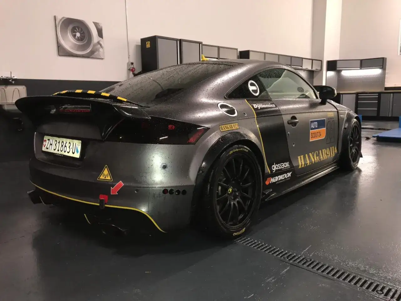 Audi TT RS na torze
