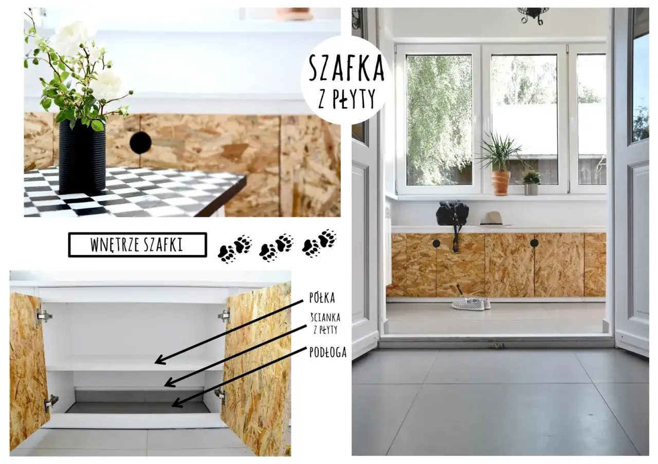 Personalizacja szafki na buty DIY