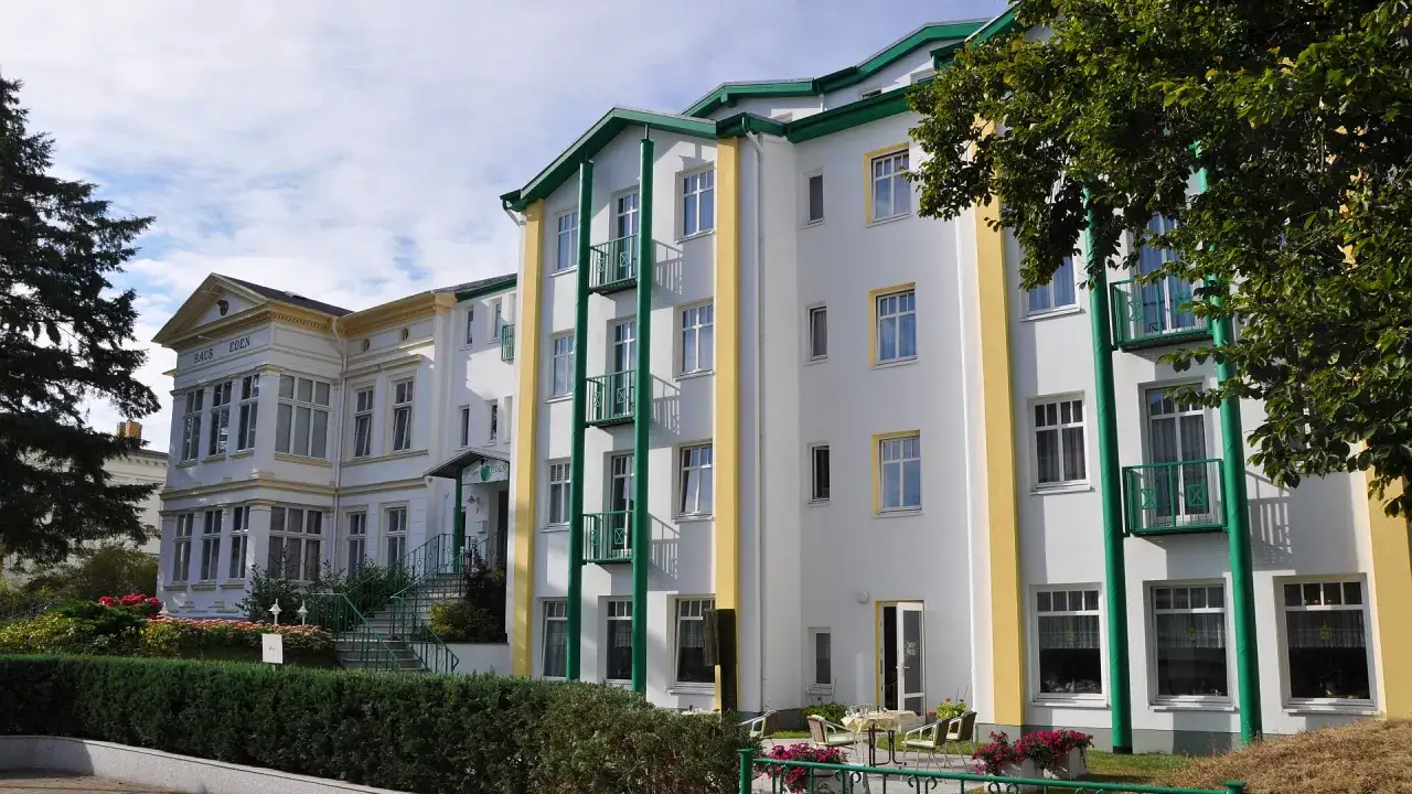 Hotel Garni Eden Ahlbeck Strandpromenade Seebr&uuml;cke