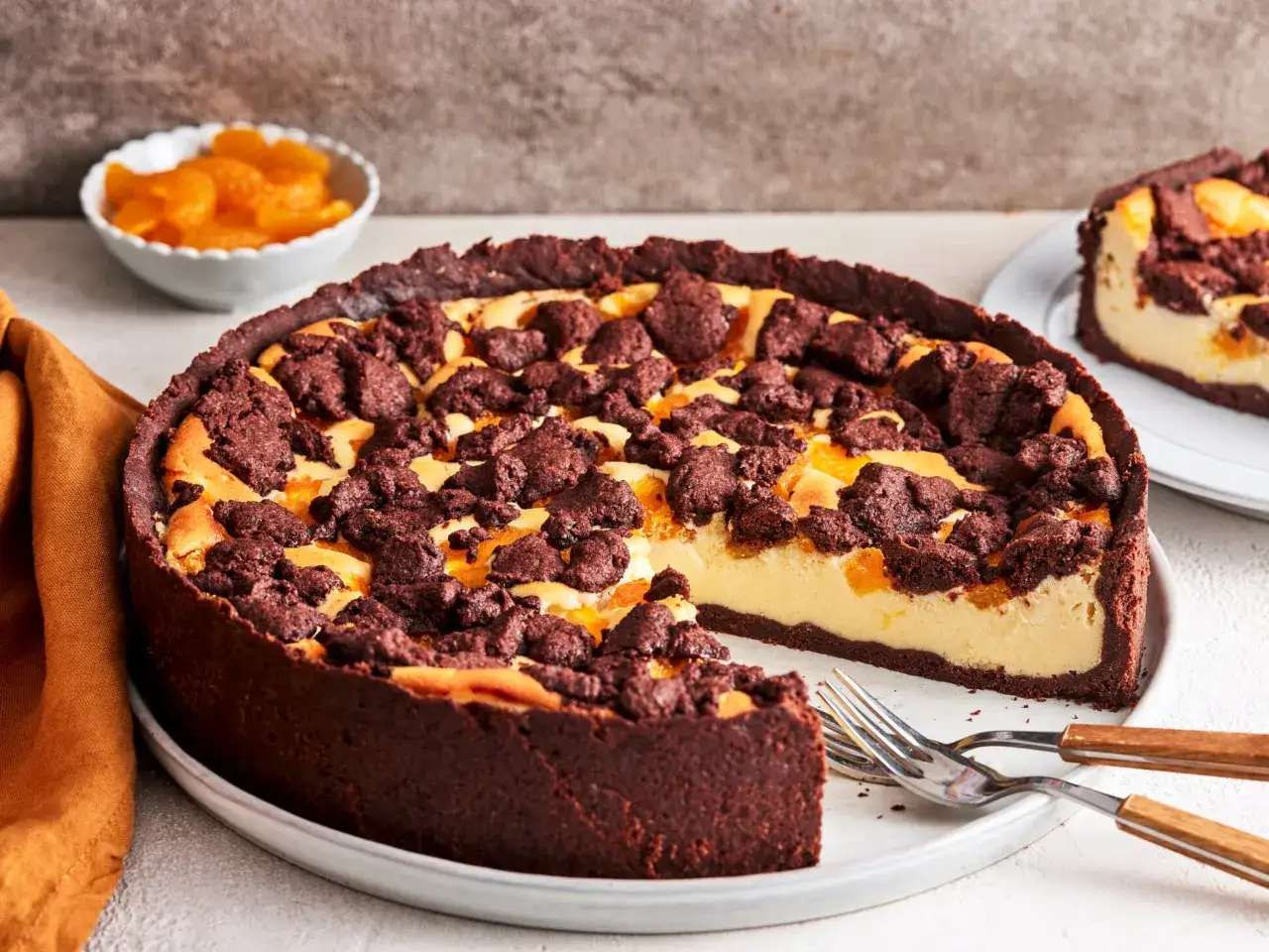 Schokoladen-Zupfkuchen mit Mandarinen, ein köstliches Rezept für süße Momente.