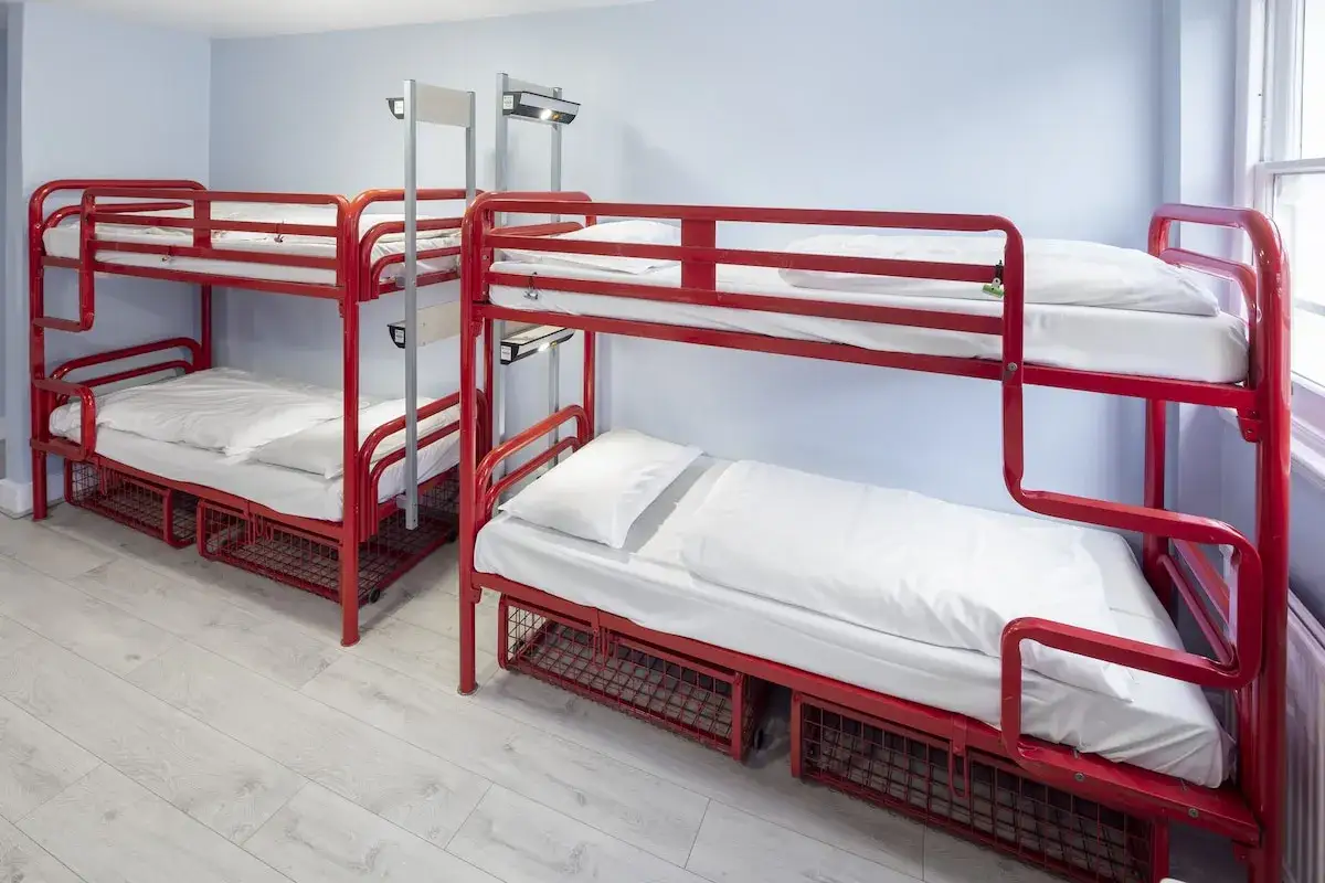 R&oacute;żne typy zakwaterowania Londyn hostel hotel Airbnb
