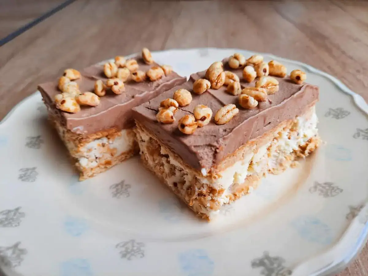 ciasto a la kinder country bez pieczenia