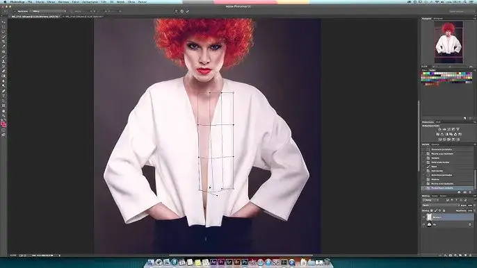 Photoshop narzędzie przekształcanie swobodne