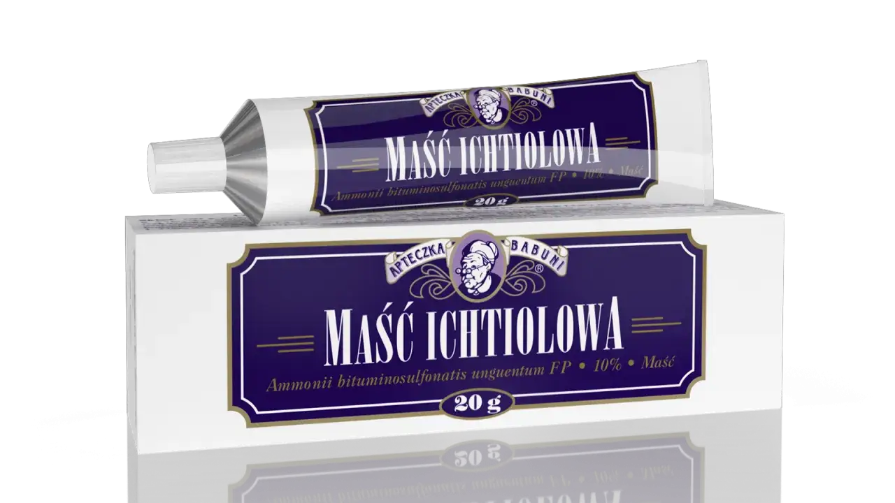 maść cynkowa i ichtiolowa