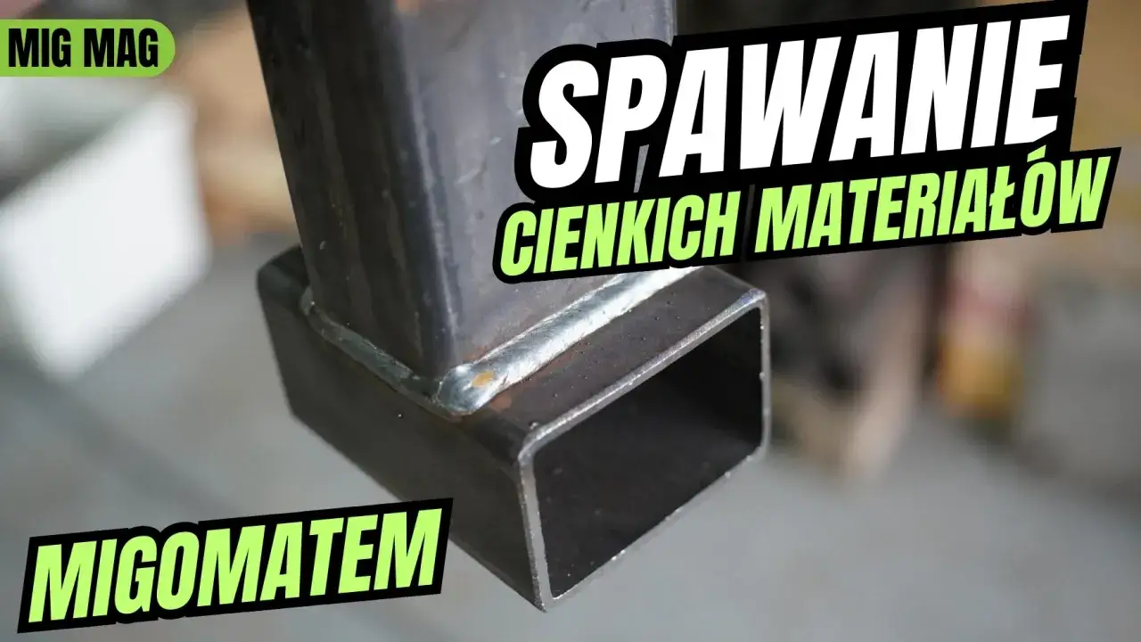 Tabela ustawień spawania MIG MAG cienkie blachy