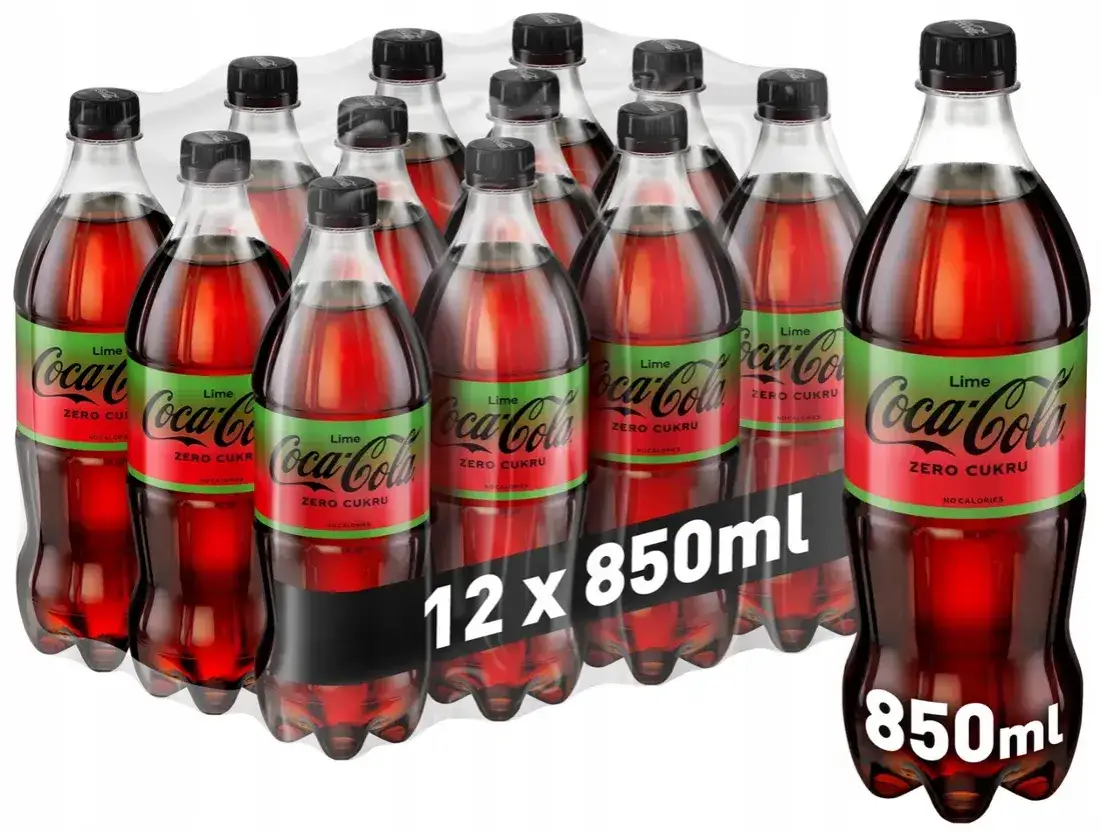 Coca-Cola Lime z cukrem i Zero Cukru