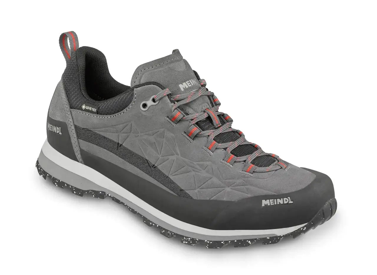 Szary but podejściowy Meindl z membraną Gore-Tex. Idealny na g&oacute;rskie wędr&oacute;wki, co to za model?