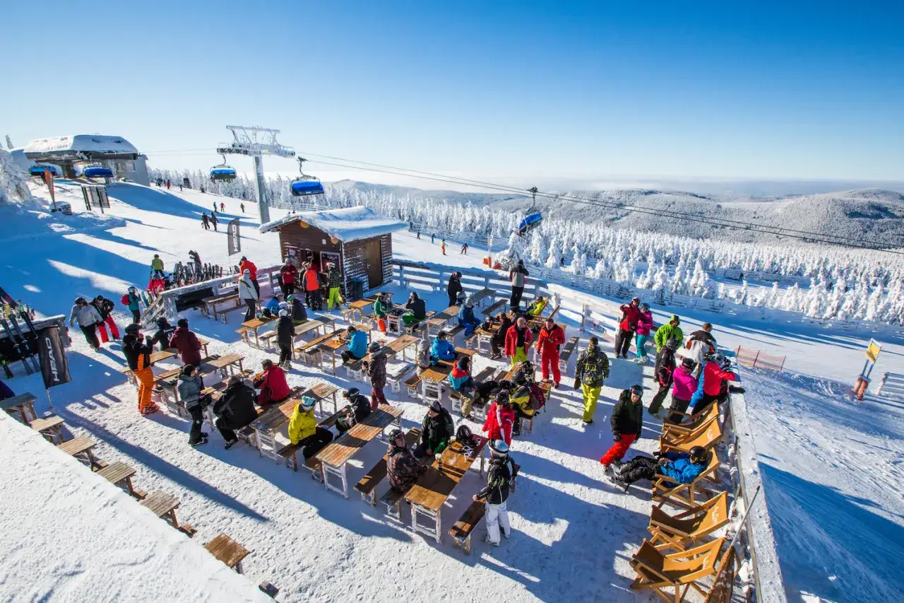 restauracja Szpindlerowy Młyn widok
