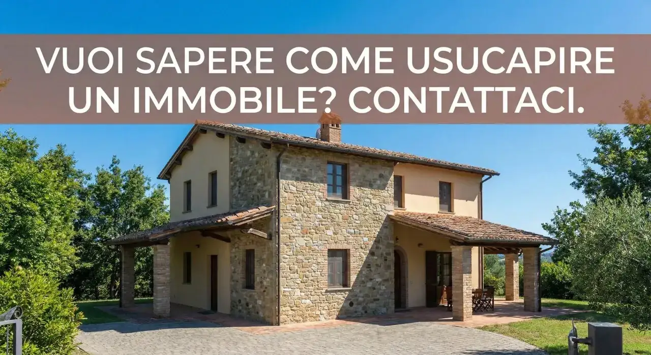 Casa in pietra con testo 