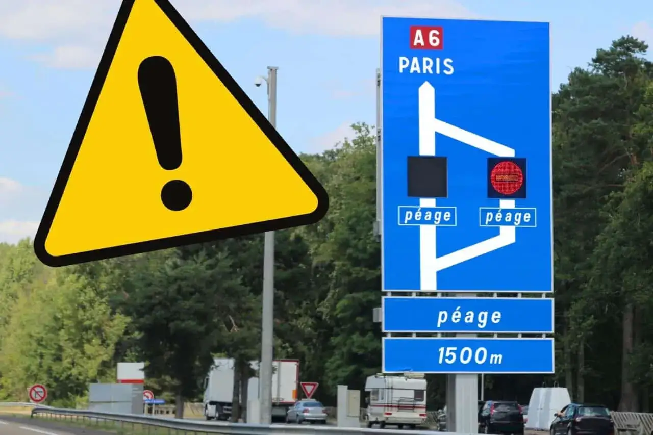 Francuskie autostrady bramki péage
