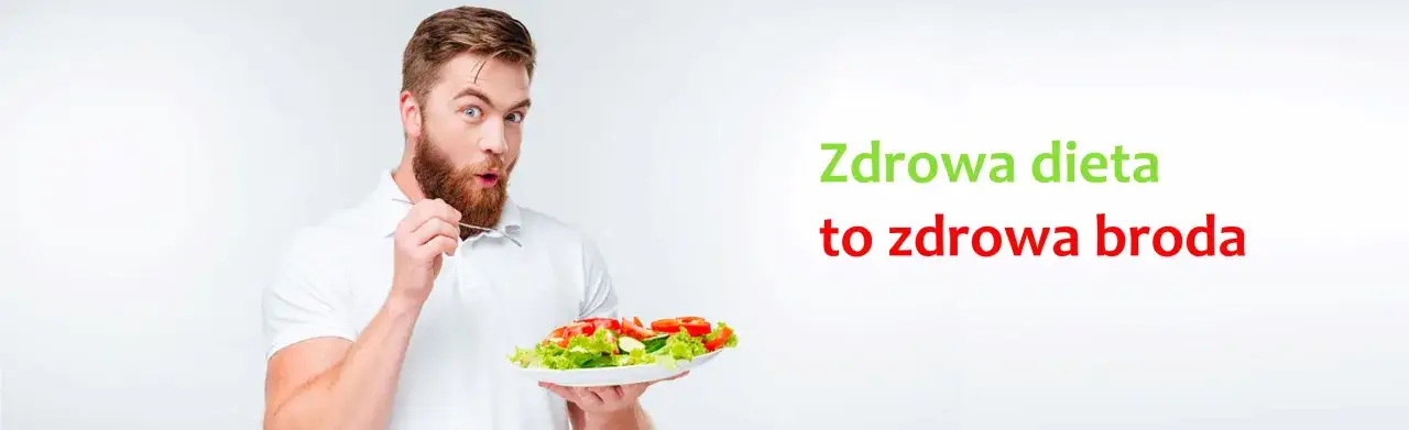 Dieta i styl życia dla zdrowego zarostu