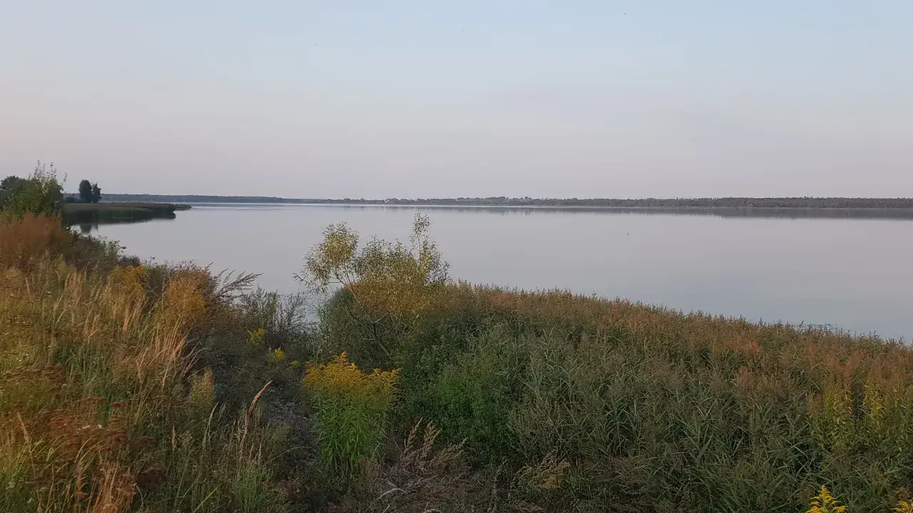 Zapora Kozłowa Góra widok ogólny