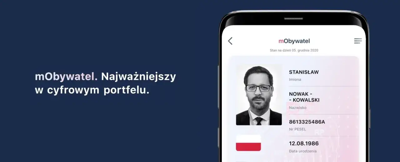 Paszport elektroniczny w telefonie mObywatel
