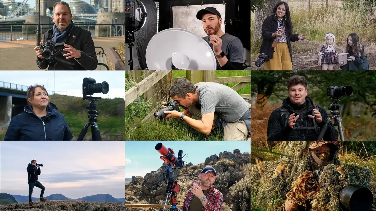 Ucz się fotografii od ekspertów! Ten kurs fotografii online pokazuje różne techniki i sprzęt.