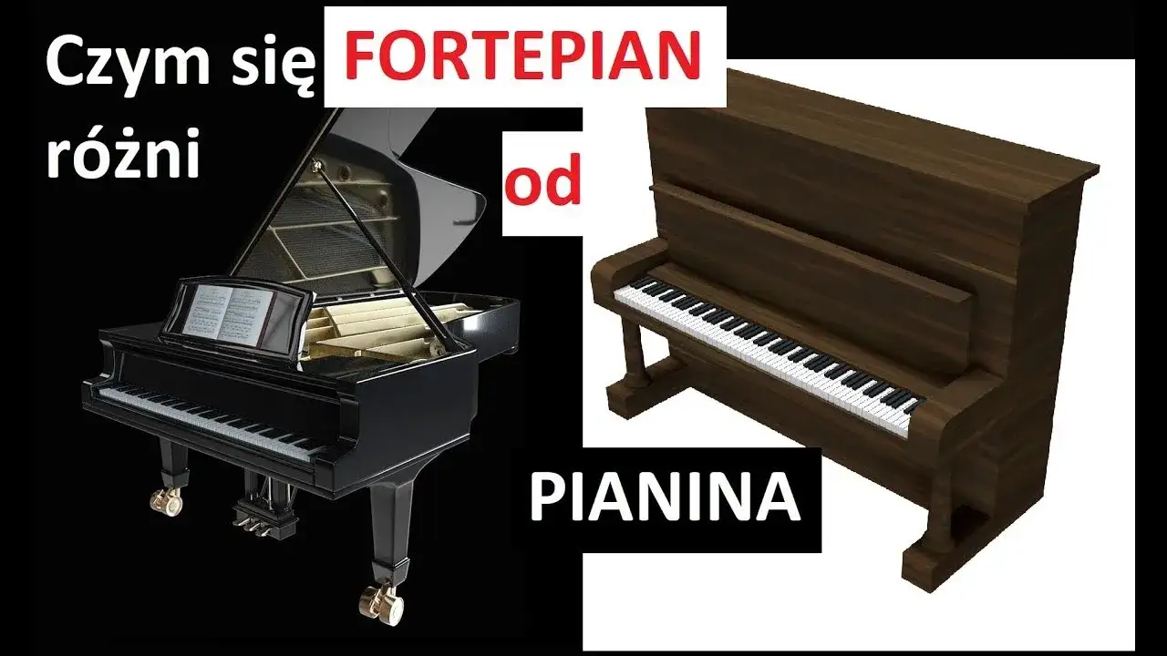 fortepian a pianino różnice