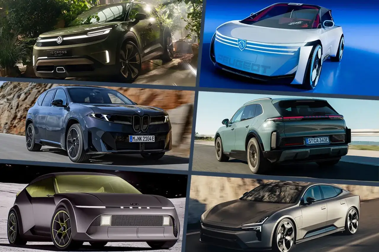 Kompilacja aut elektrycznych: VW ID.CROSS, Peugeot e-LEGEND, BMW iX, Porsche, Hyundai i Polestar. Sprawdź nasz ranking!