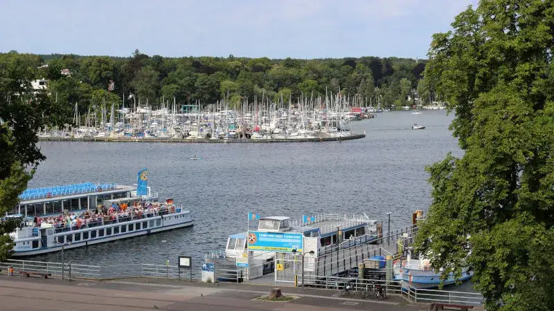 Jezioro Wannsee Berlin plaża