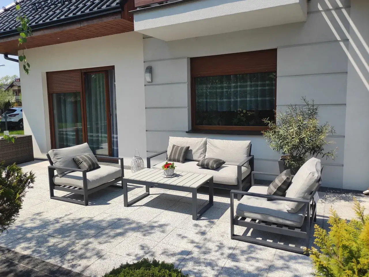 meble ogrodowe na mały balkon taras i do ogrodu