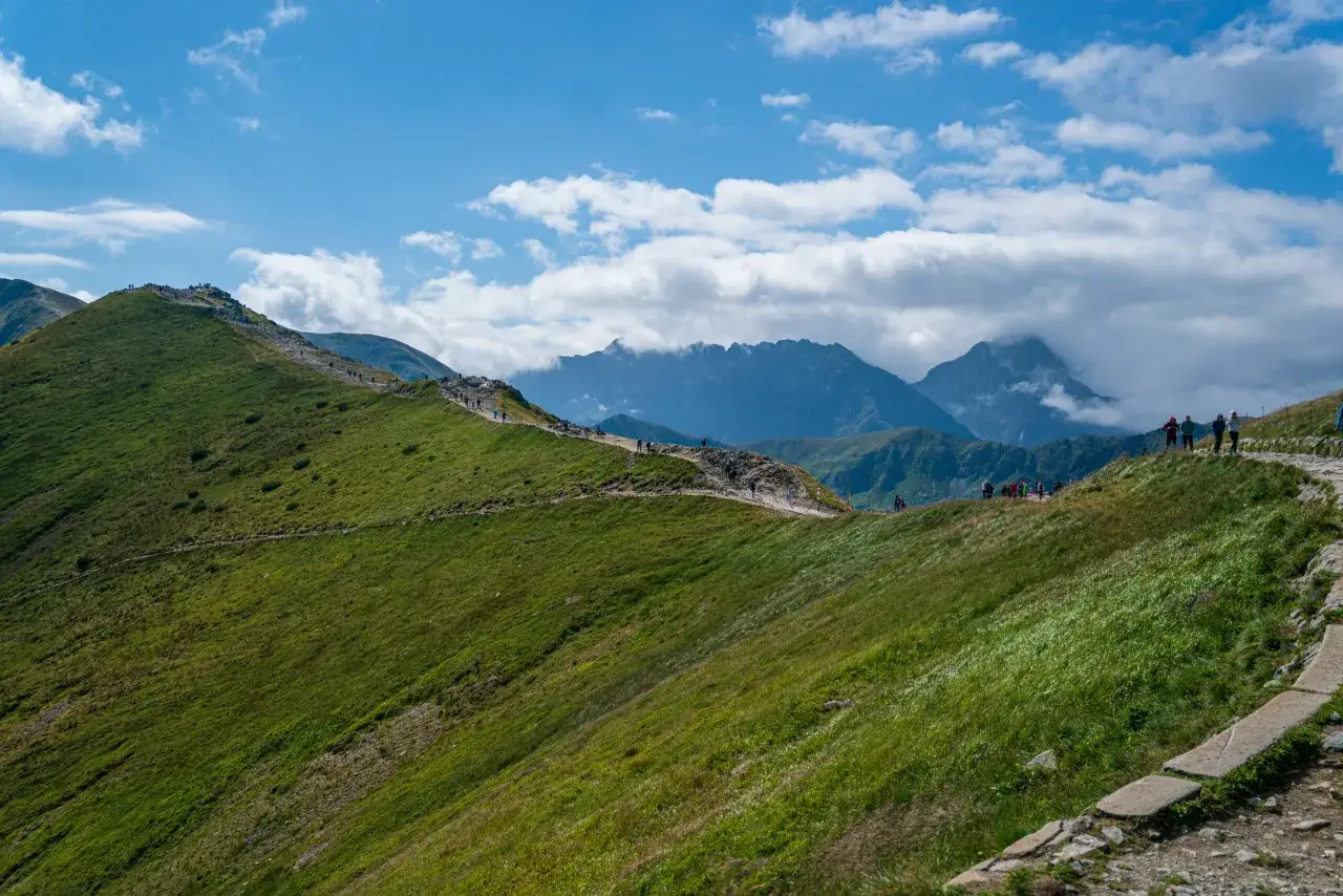 Kasprowy Wierch widok z daleka