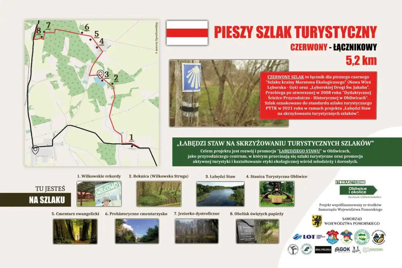 G&oacute;rski szlak turystyczny czerwony znak PTTK