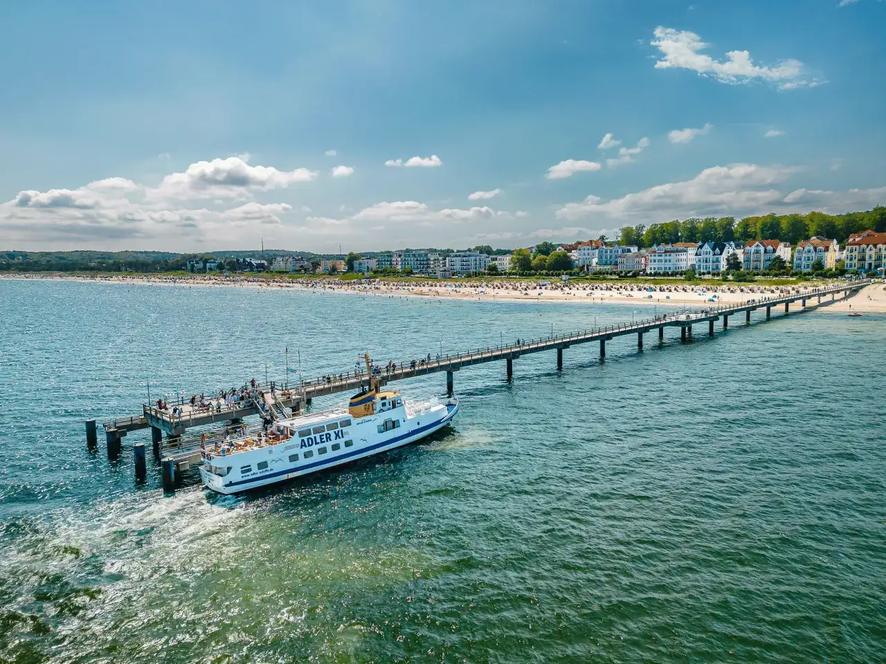Bansin Promenade Achterland