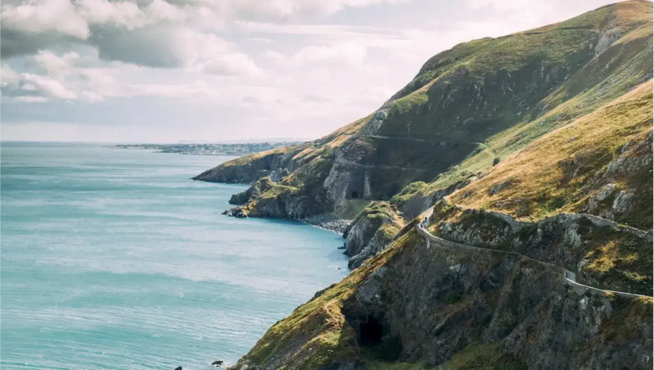 Bray Cliff Walk Aussicht