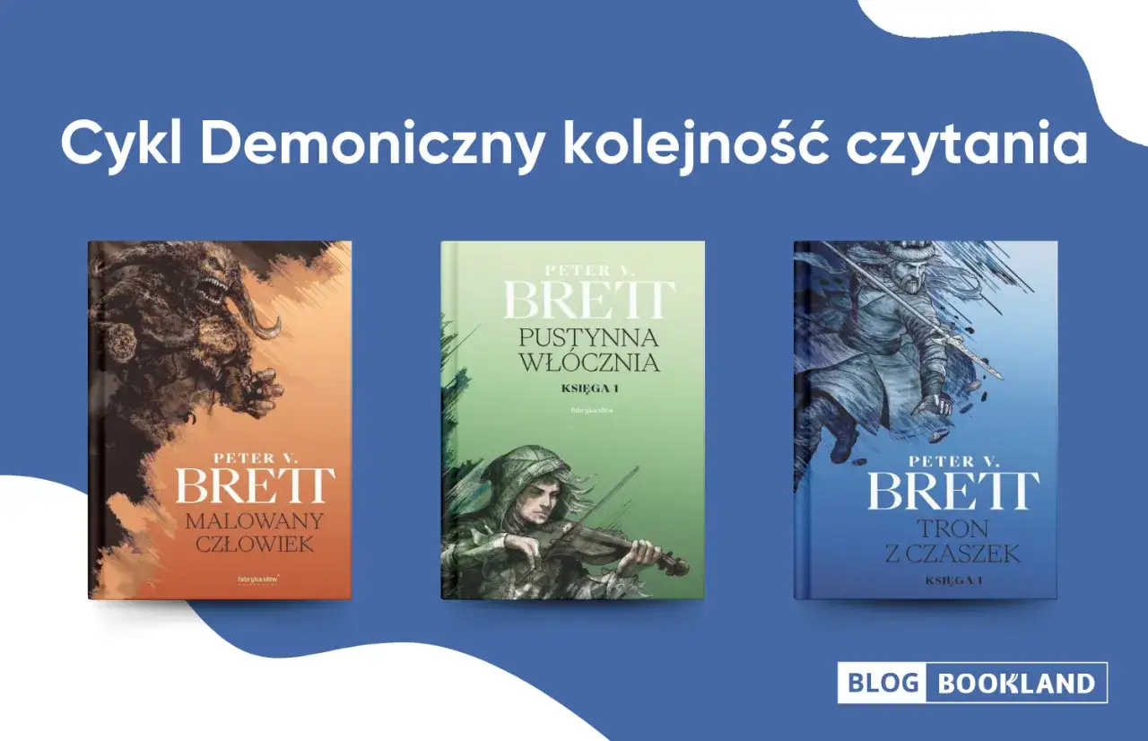 Okładki książek Petera V. Bretta: 