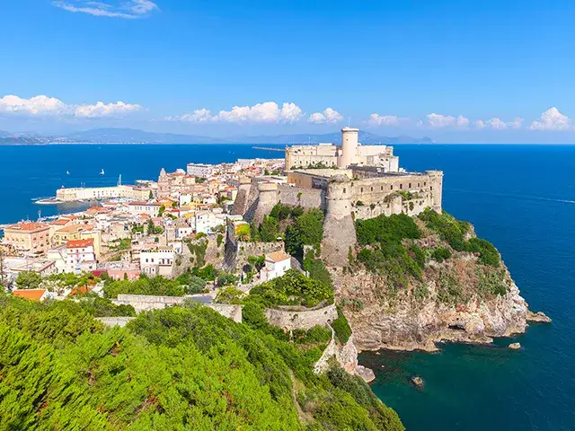 Gaeta borgo medievale panorama