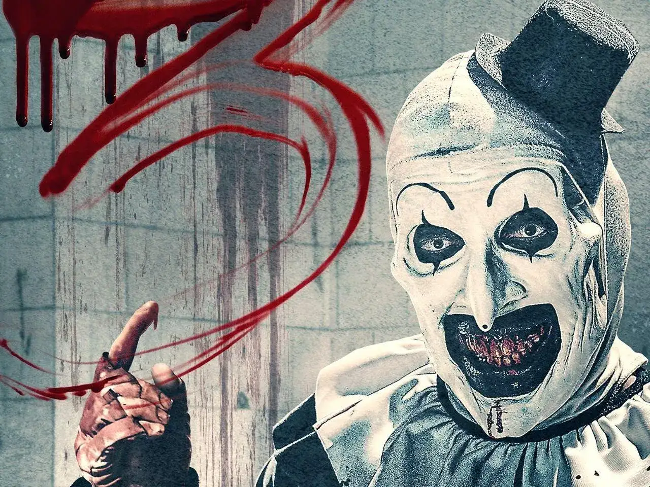 Przerażający Art the Clown zapowiada powrót w Terrifier 3 kino. Krwawe 