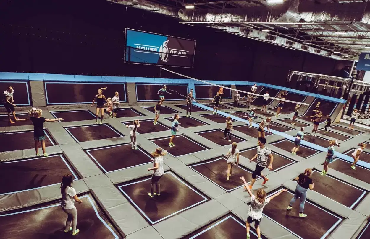 Park trampolin House of Air Gliwice