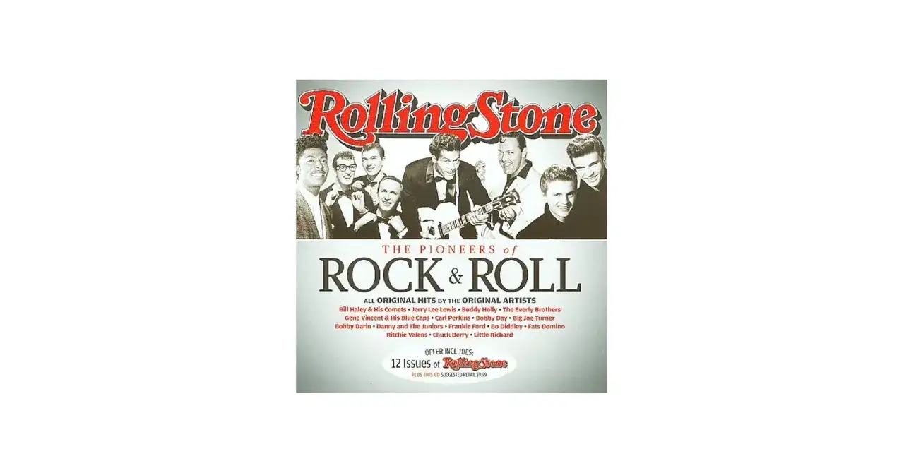 Pionierzy rock and rolla, w tym Buddy Holly i Chuck Berry, na okładce 