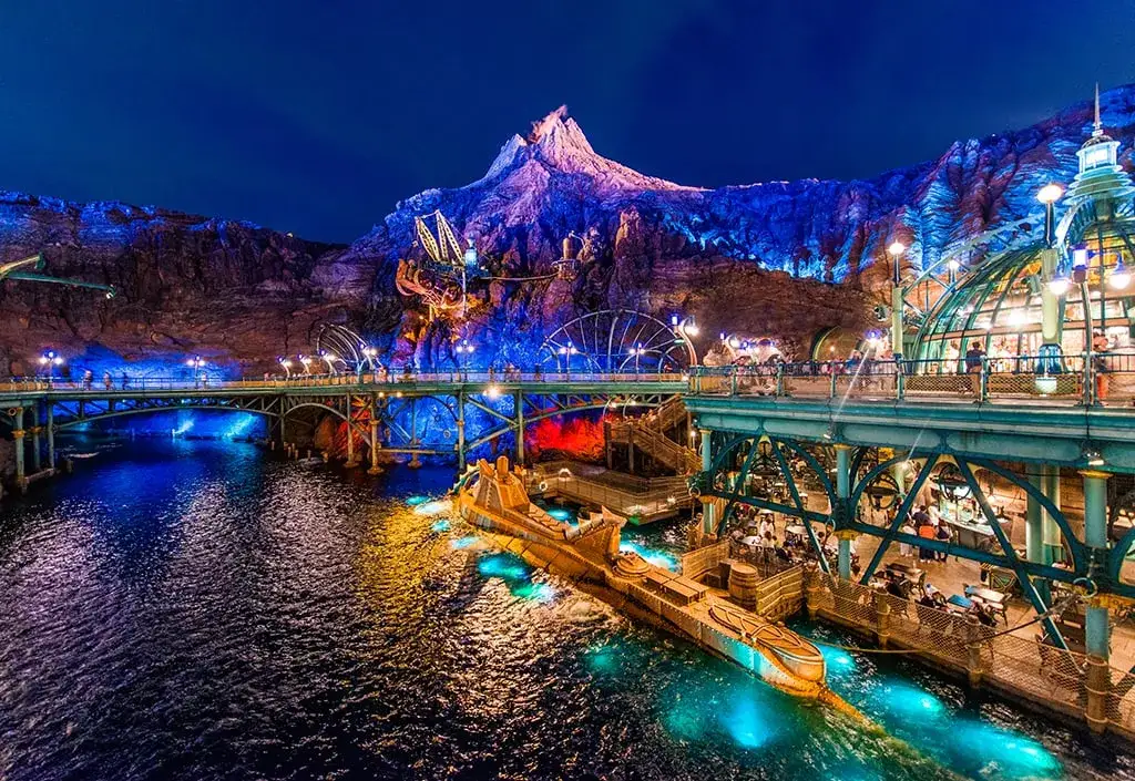 Tokyo DisneySea widoki atrakcje
