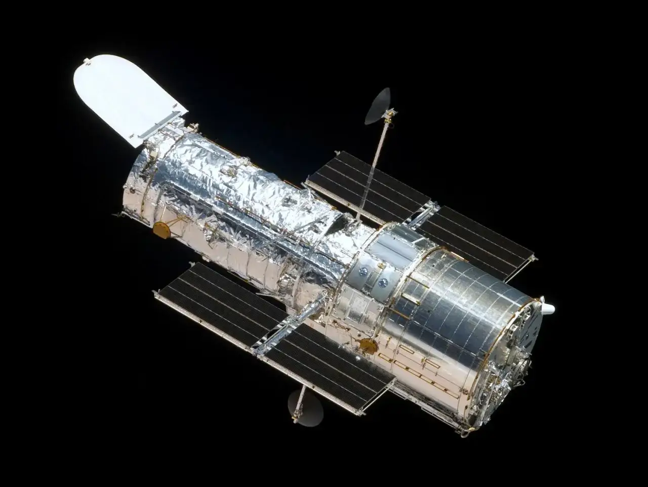 Teleskop kosmiczny Hubble'a widok og&oacute;lny